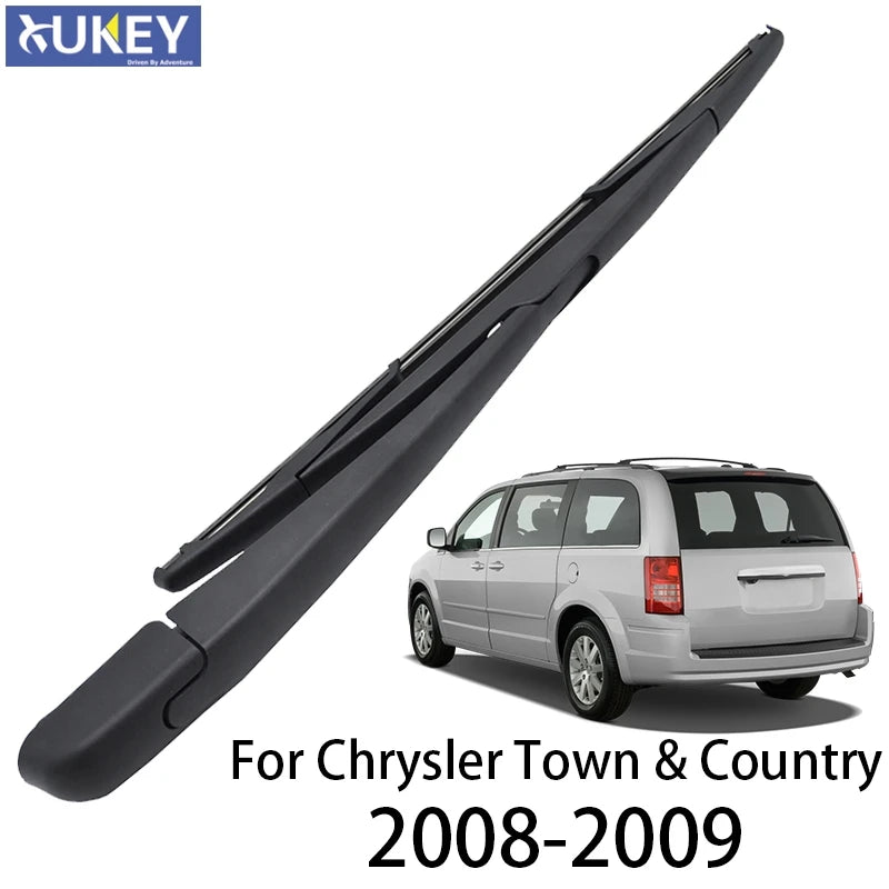 Rear Windshield Wiper Arm and Blade Set for Dodge Caravan Chrysler Town Country 2008-2009
