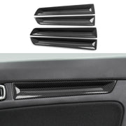 Carbon-Fiber-style Center Console and Gear Shift Panel Trim for Honda Civic 2022-2026