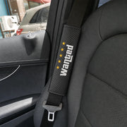 5-Star JDM Leather Seat Belt Shoulder Pads - Pair