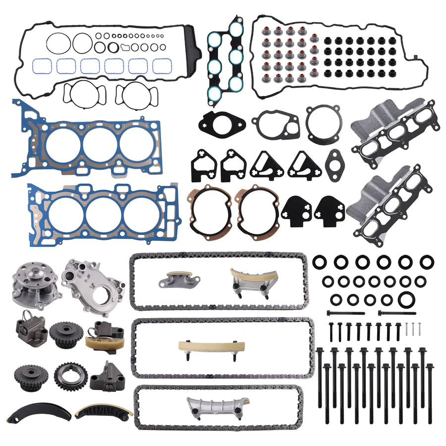 3.6L Timing Chain, Head Gasket and Pump Kit for GM Crossovers