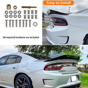 Gloss Black Rear Trunk Spoiler for Dodge Charger 2015-2023