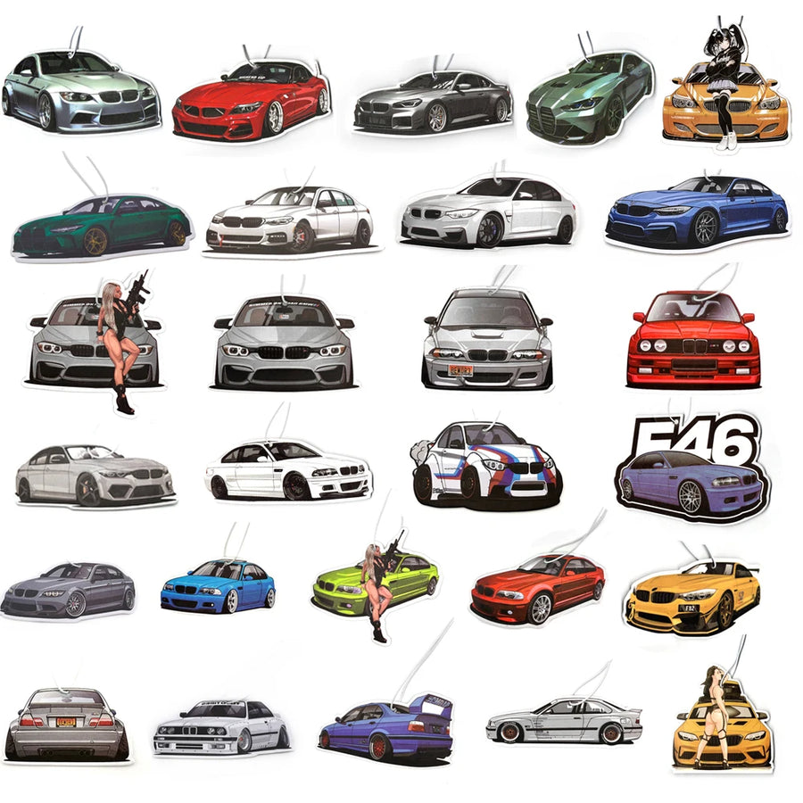 BMW M-Series-Style Hanging Car Air Freshener