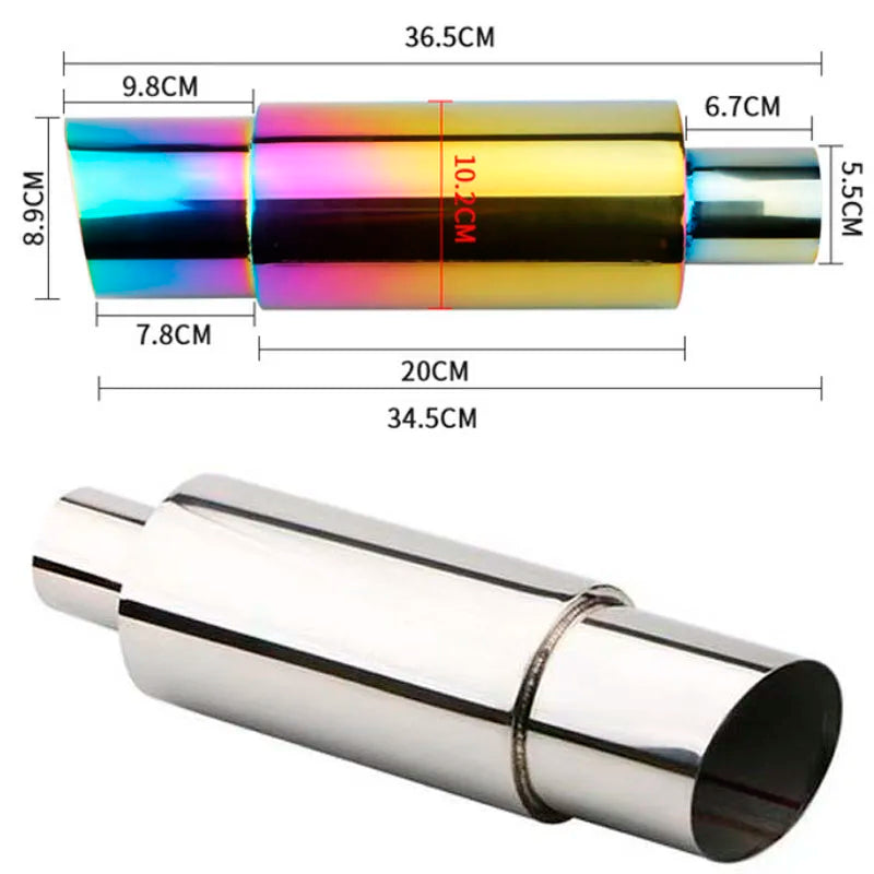 Stainless Steel Performance Exhaust Muffler
