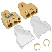 Digital Voltmeter Battery Terminal Connector Kit for 0/4/8/10 AWG Cables