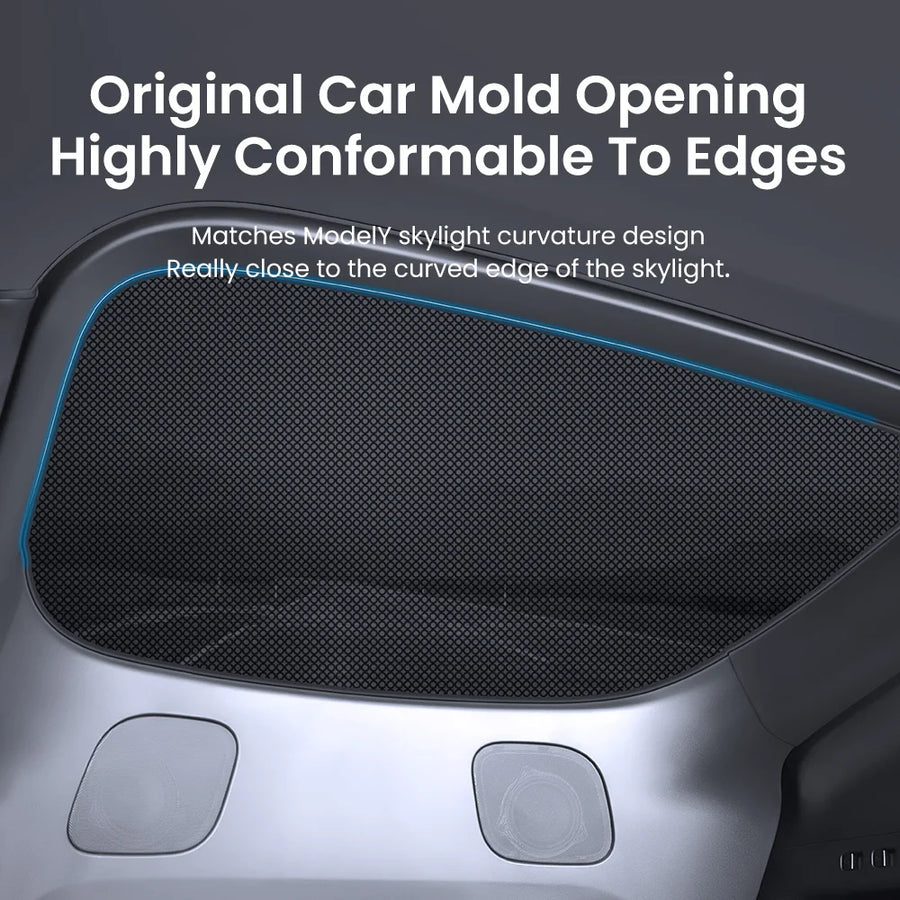Rear Center Tempered-Glass Screen Protector for Tesla Model 3/Y Highland and Juniper