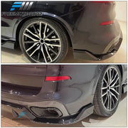 Gloss Black Rear Bumper Diffuser for 2019–2025 BMW X5