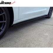 Matte Black Side Skirt Extension Set for 2017–2026 Tesla Model 3