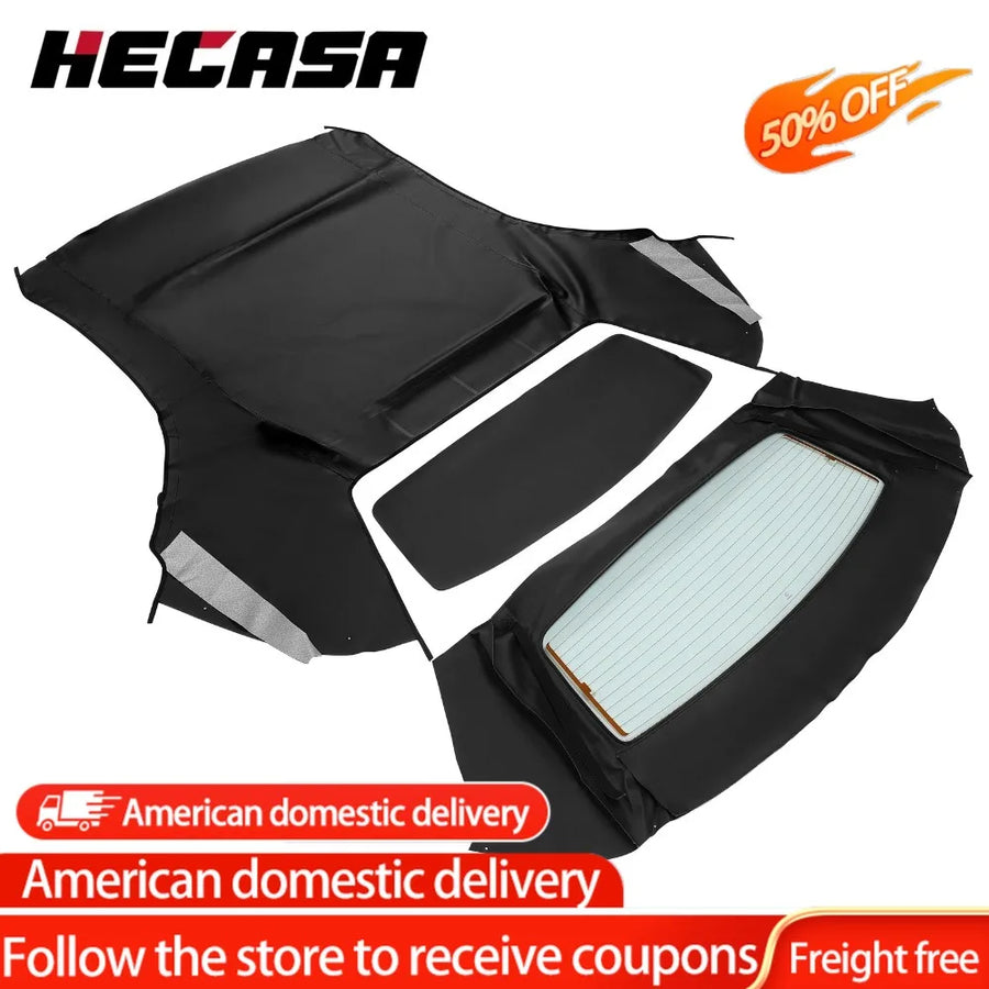 Black Replacement Soft Top for 1994–2004 Ford Mustang – Convertible