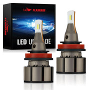 H11/H8/H9 Headlight Bulb Pair – 60W – 6500K