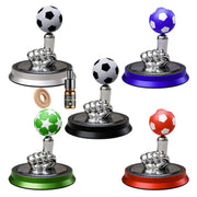 Solar-Powered Rotating Football Car Aroma Diffuser