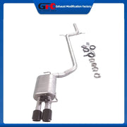 Stainless Steel Valved Cat-Back Exhaust System for Audi A4 2008-2016