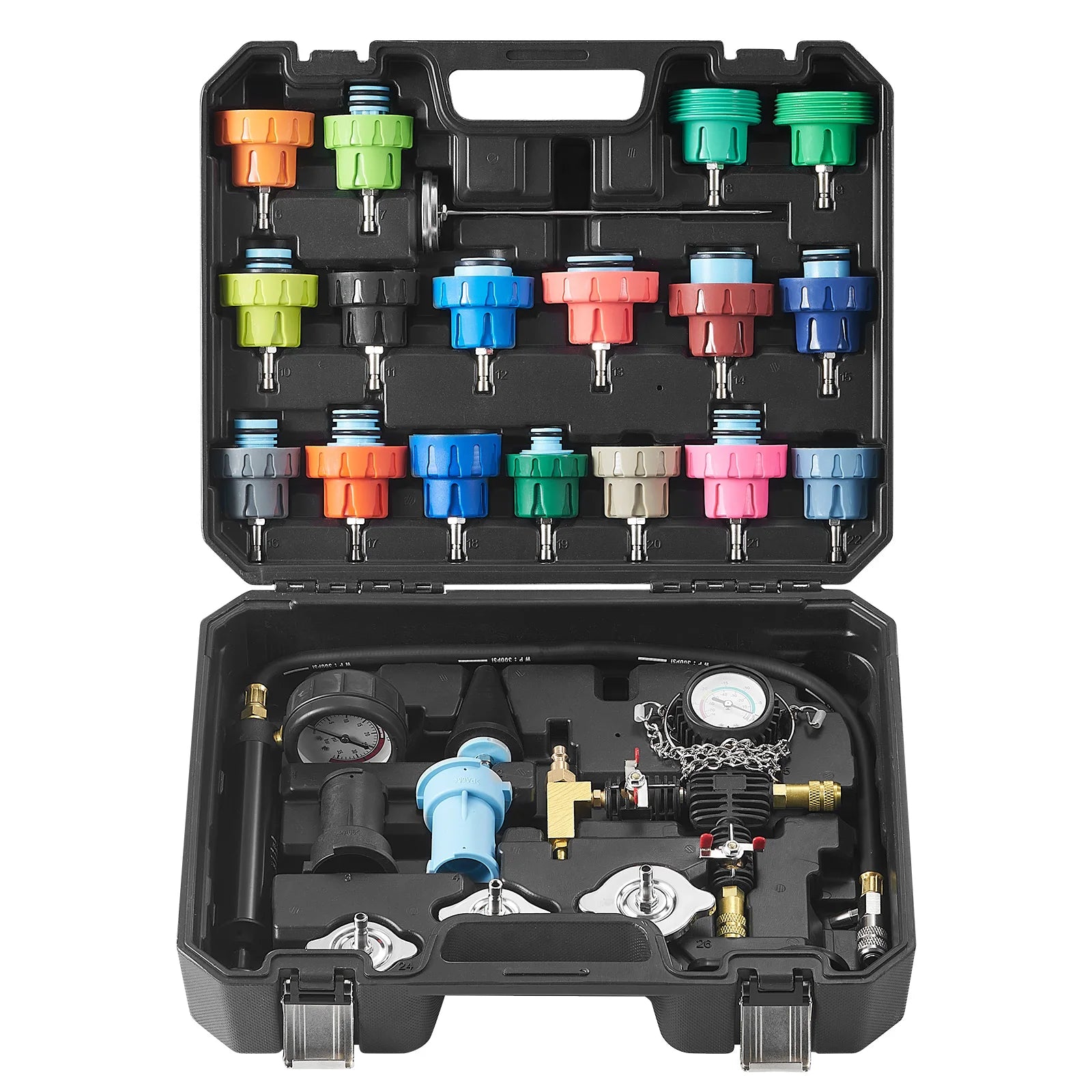28-Piece Radiator and Cooling System Pressure Tester Kit