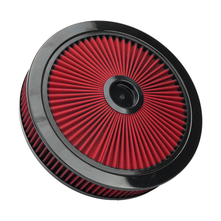 14-Inch Round Washable Air Cleaner Filter, 5-1/8-Inch Neck