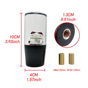 Lucky Cat Resin Manual Shift Knob with Thread Adapters