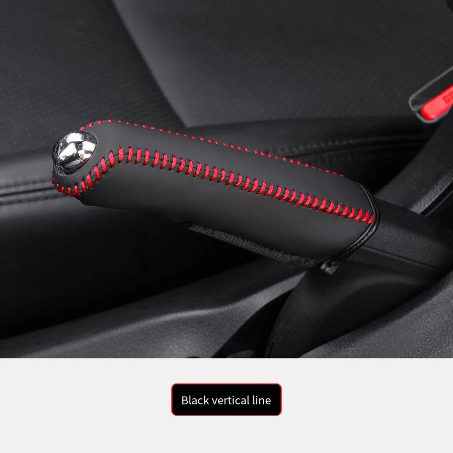 Universal PU Leather Handbrake Grip Cover