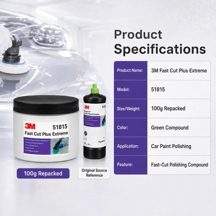 3M 51815 Fast Cut Plus Extreme Polishing Compound