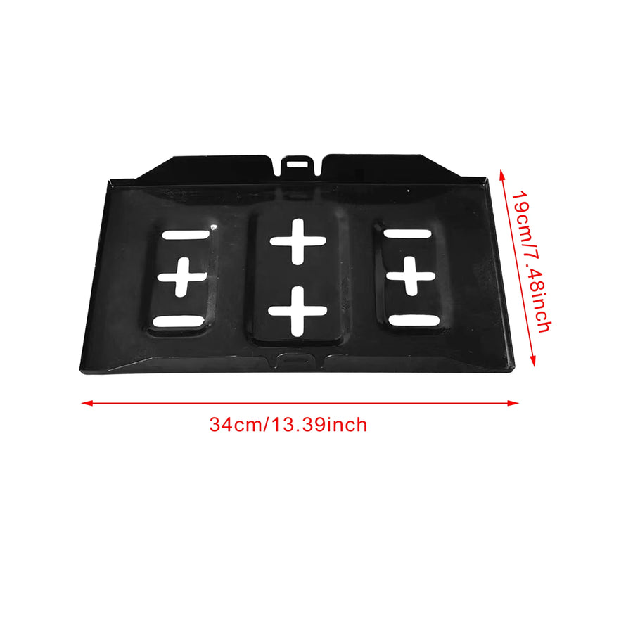 Adjustable Battery Tray and Hold-Down Bracket Kit - 28 cm or 34 cm