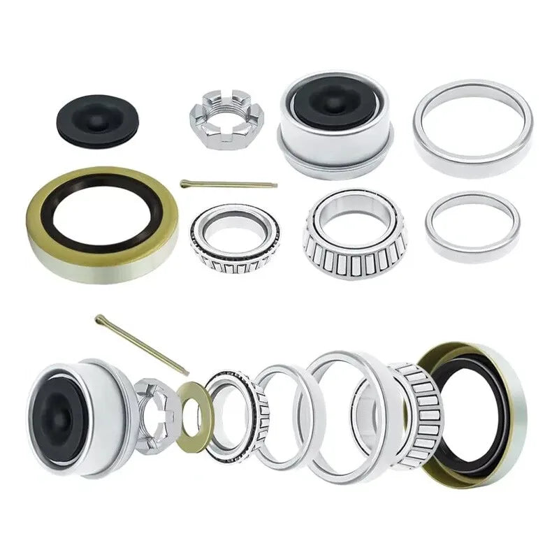 L44649 3500LB Boat Trailer Wheel Axle Bearing Seal Kit 1-1/16" to 1-3/8"