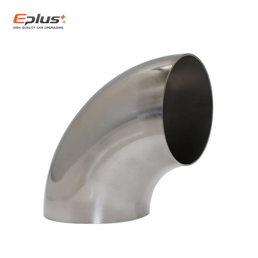 Universal 304 Stainless Steel 90-Degree Exhaust Pipe Elbow