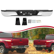 Chrome Rear Bumper Assembly for 2002–2009 Dodge Ram 1500