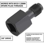 5-Piece Oxygen Sensor Socket and Thread Chaser Set