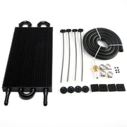 4 Row 8 Row Universal Aluminum Remote Transmission Oil Cooler Auto-Manual Radiator Converter Kit TOC-1001