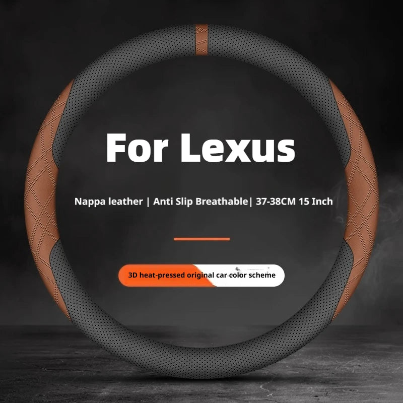 Perforated Steering Wheel Cover for Lexus
