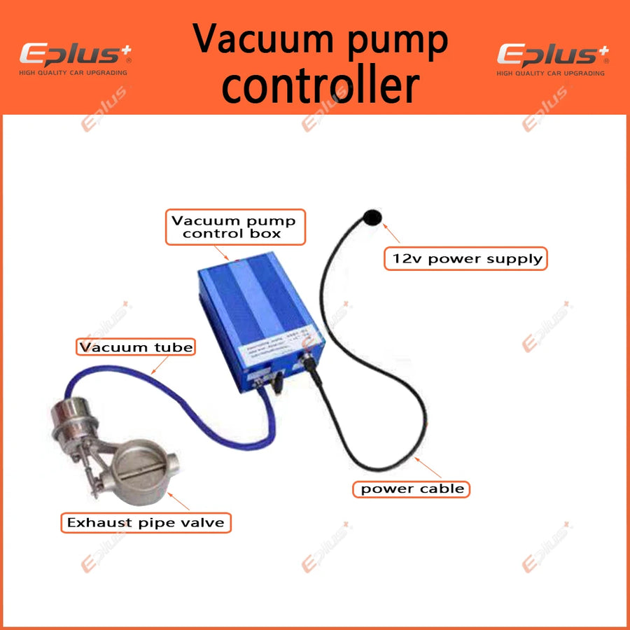 Universal Exhaust Valve Vacuum Controller Kit, 76mm