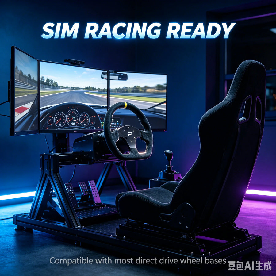 320 mm D-Shaped Racing Steering Wheel – Multiple Designs