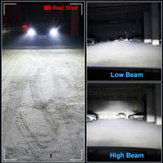 2-Piece H1/H4/H7/H11/H13/H27 LED Headlight Bulb – 4300K, CANBUS