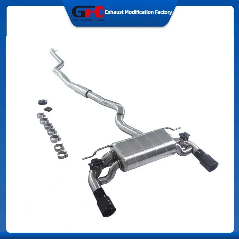 Valved Cat-Back Exhaust System for BMW 335i 340i 430i 440i - BMW 3 Series & 4 Series