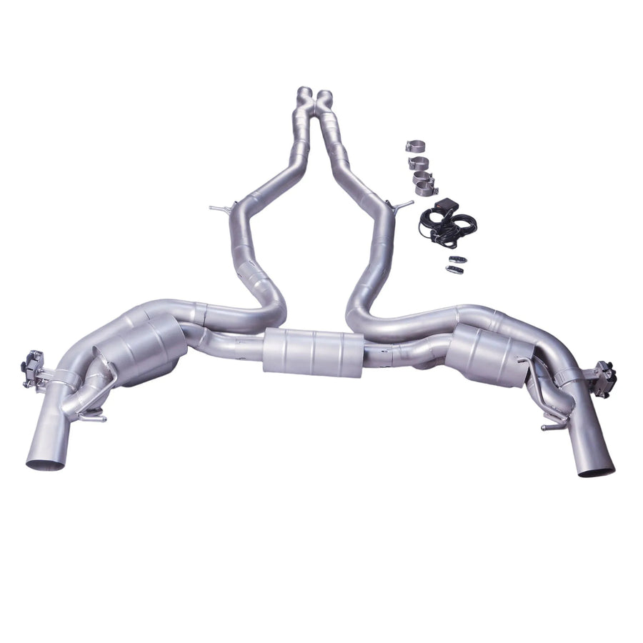 Catback Valvetronic Exhaust System for Mercedes-Benz 4.0T V8 2018-2020 Stainless