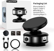 Magnetic Dashboard/Windshield Phone Mount with 360° Rotation