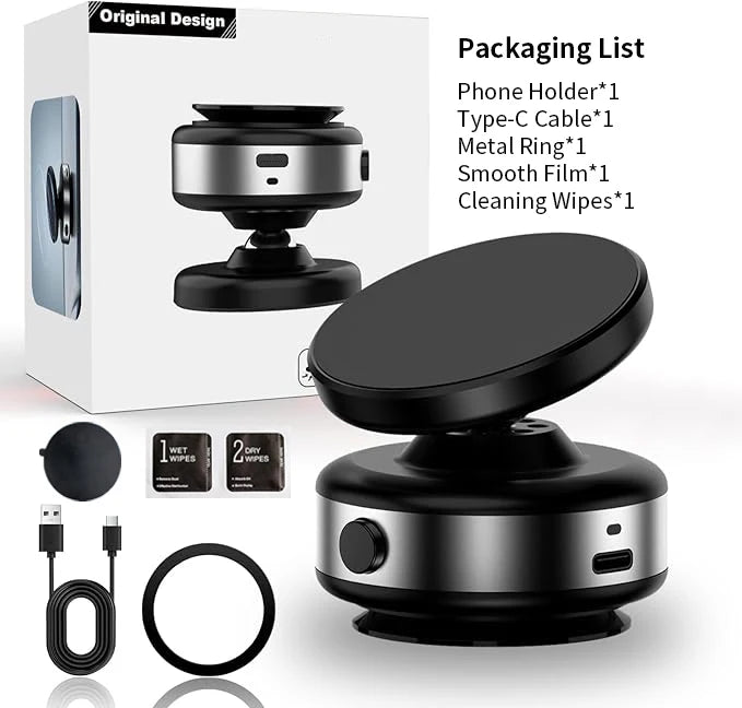 Magnetic Dashboard/Windshield Phone Mount with 360° Rotation