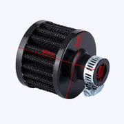 Universal Enclosed Air Filter Kit, 12mm/25mm Inlets
