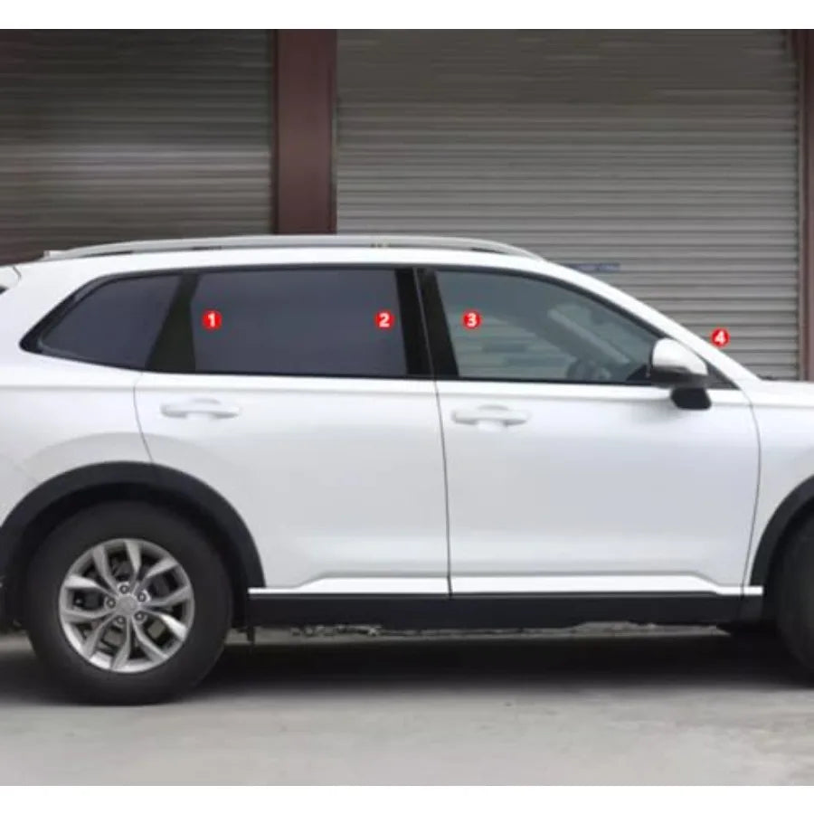 8-Piece Window Pillar Trim Set for Honda CR-V 2023-2026