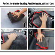 1200 GSM Microfiber Car Cleaning Towel, Three Size Options