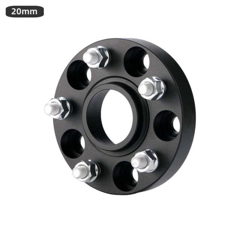 M14X1.5 Wheel Spacers for Volkswagen Passat PCD 5x112 CB 57.1 Forged Black Wheel