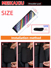 Seat Belt Shoulder Pad Set