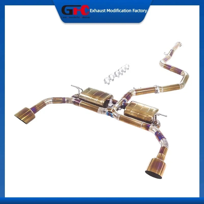 Titanium Alloy Valved Cat-Back Exhaust System for Hyundai Elantra N 2.0T 2024-2025