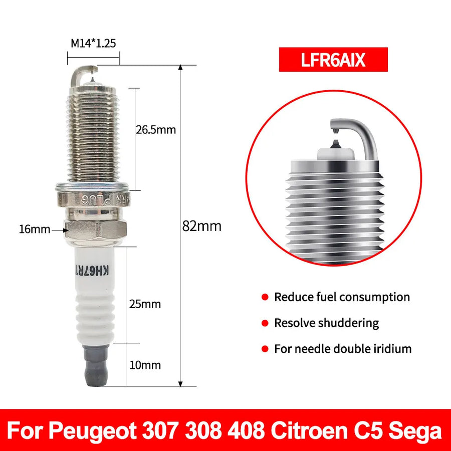 Iridium Spark Plug 115416 z100 z200 for Toyota & Lexus & Mitsubishi Models