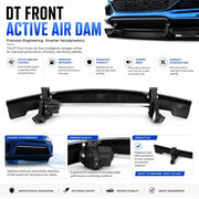 Front Active Air Dam with Actuator for Ram 1500 DT 2019–2023