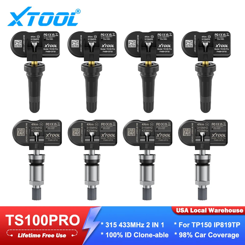 Xtool Programmable TPMS Sensor (433MHz + 315MHz)