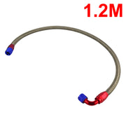 AN10 Stainless-Braided Fuel & Oil Hose Kit with Fittings, 1-1.2m