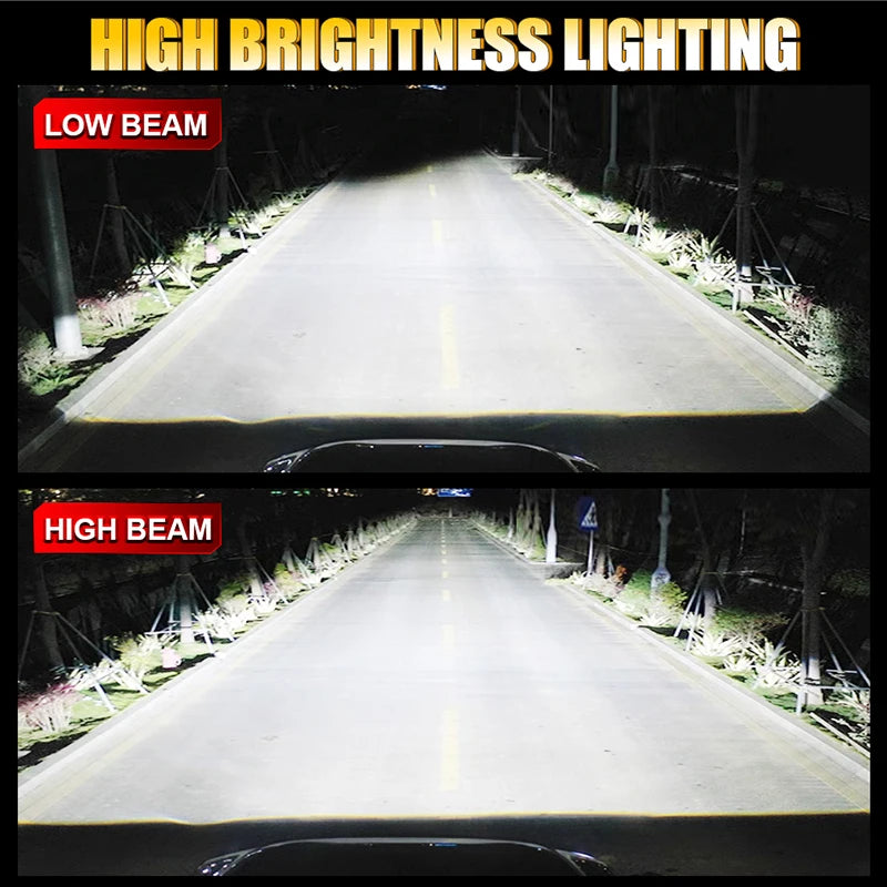 H1/H7/H11/9005/9006/9012 LED Headlight Bulb – 6000K, CANBUS