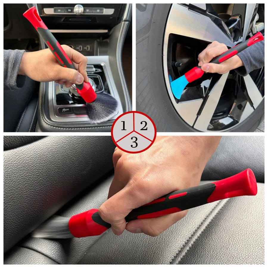 Car Detailing Brushes - PP, PET & PBT Options