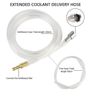 Radiator Pressure Tester and Cooling System Vacuum Refill Kit, 14/28-Piece Options