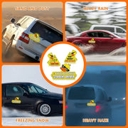 Reflective New Driver Duck Car Magnet – Multiple Designs