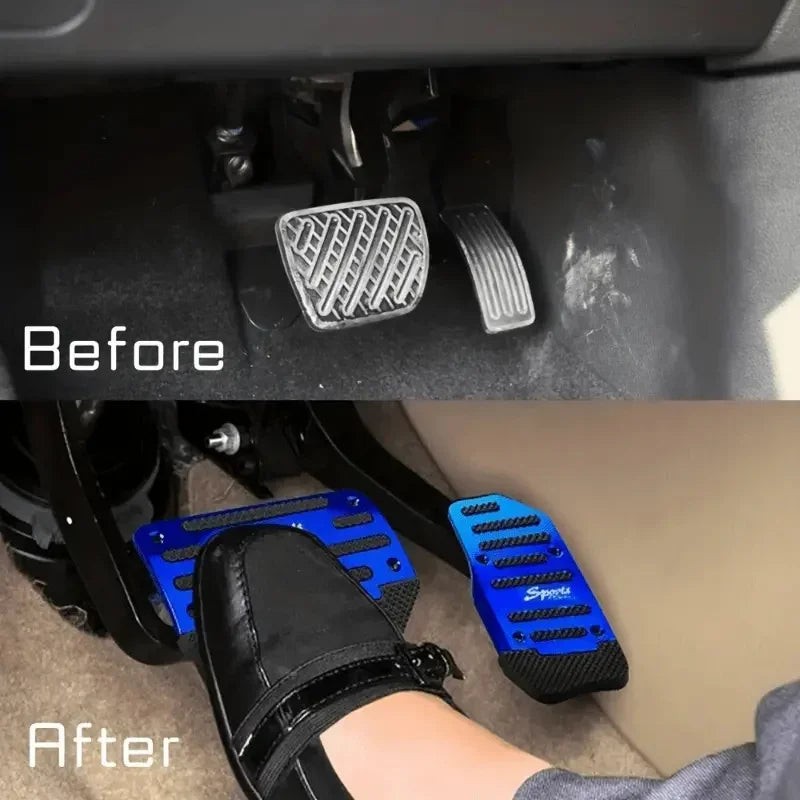 Aluminum Pedal Cover Set – Manual & Automatic Color Options