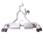304 Stainless Steel Valved Cat-Back Exhaust System for BMW 525i/530i/540i G30 2.0T/3.0T 2017-2023